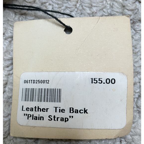 Vintage Mulberry Brown Wide Leather Belt NWT 30 - 32\